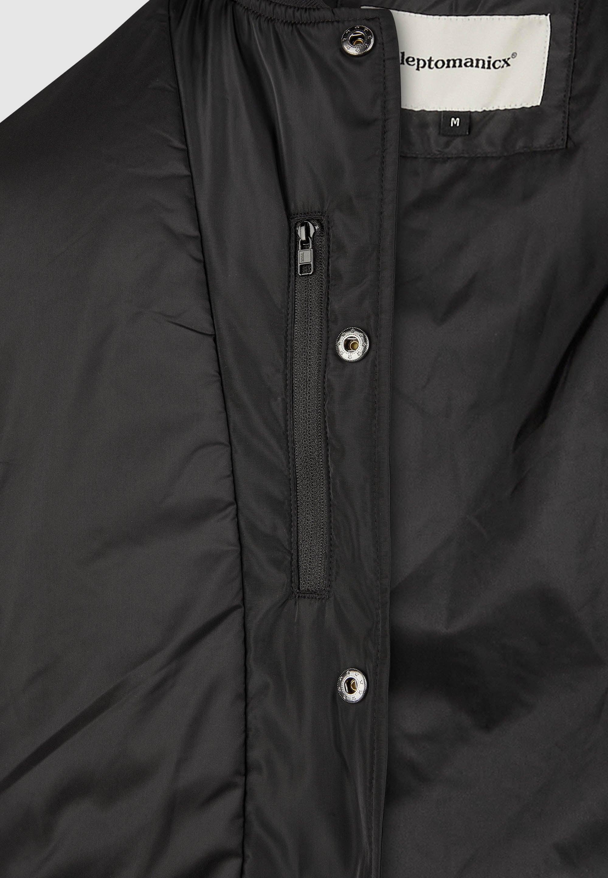 Cleptomanicx Black Ligull Bomber Jacket Herren schwarz